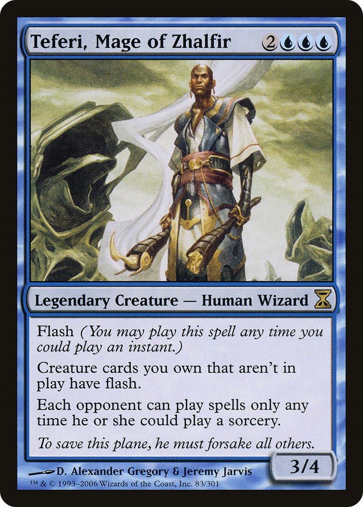 Teferi, Mage of Zhalfir (083) Foil - Time Spiral