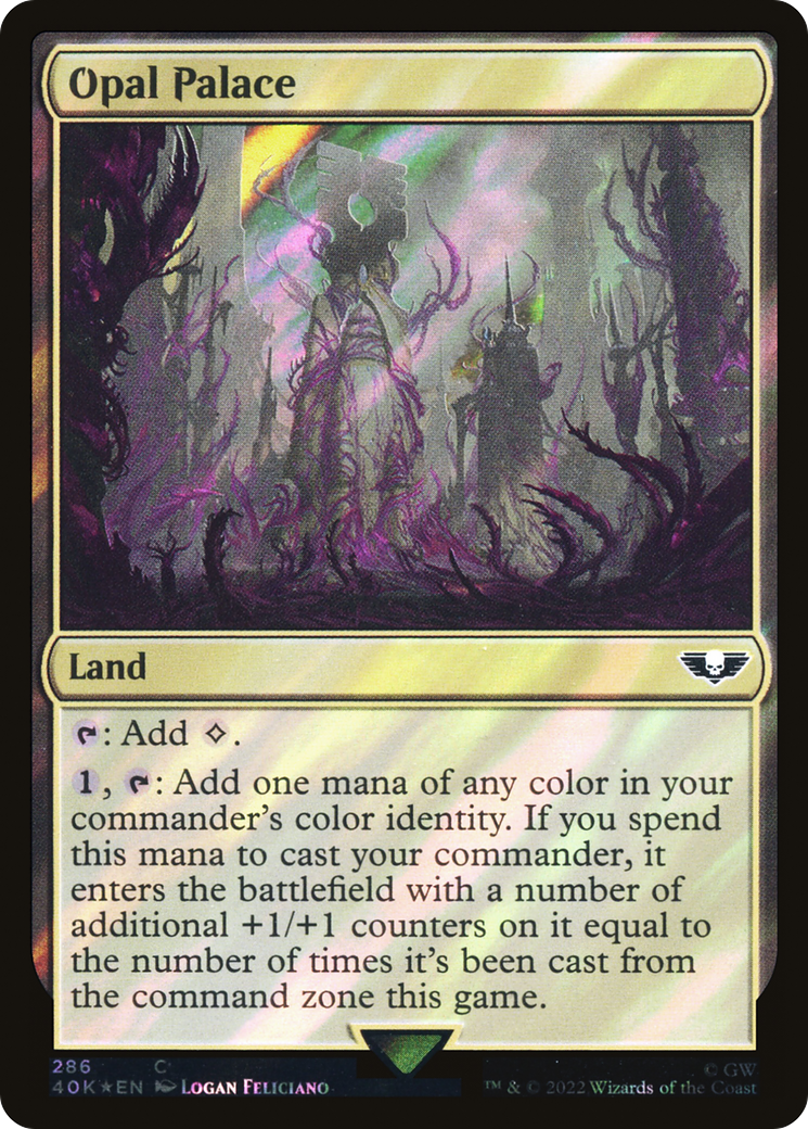 Opal Palace (Surge Foil) [Warhammer 40,000]