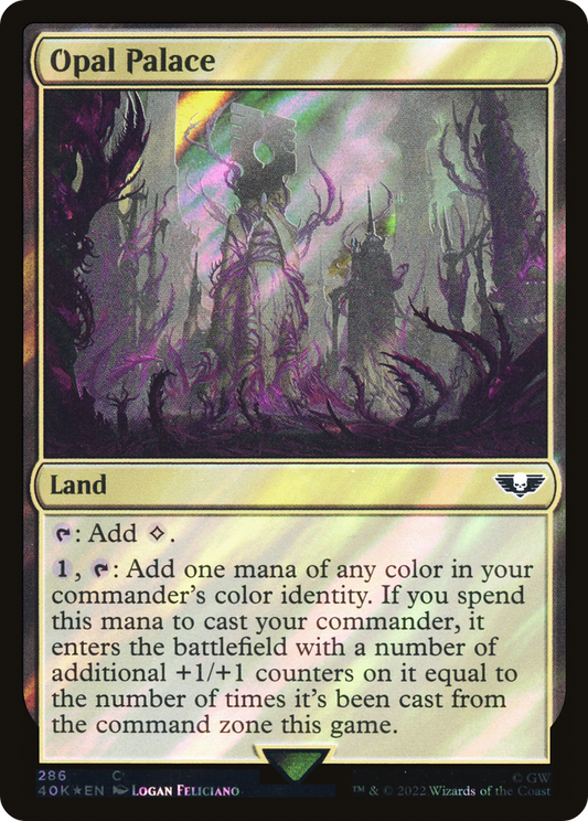 Opal Palace (Surge Foil) [Warhammer 40,000]