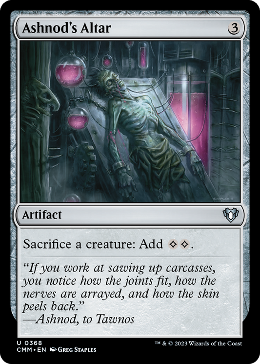 Ashnod's Altar [Commander Masters] Foil