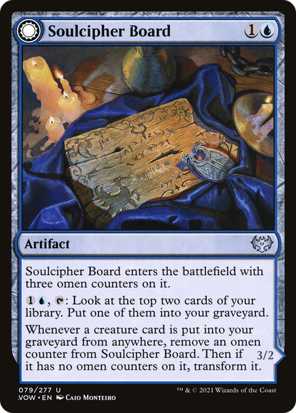 Soulcipher Board // Cipherbound Spirit (079) Foil - Innistrad: Crimson Vow