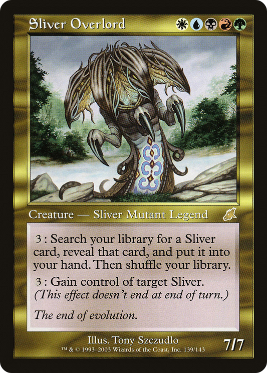 Sliver Overlord [Scourge] Foil