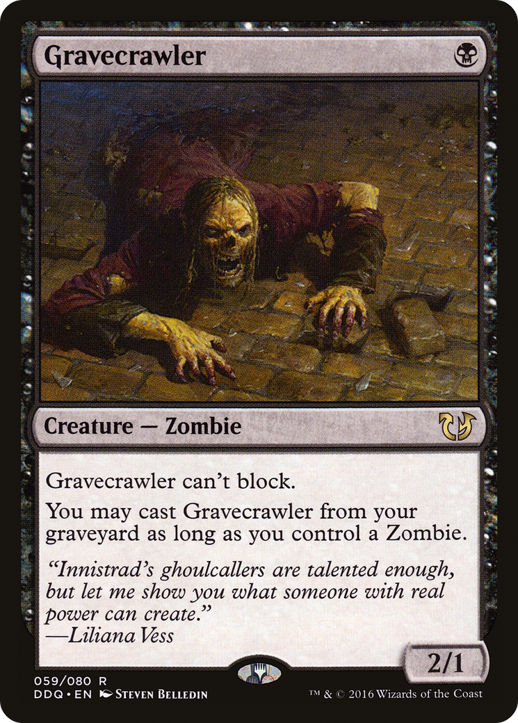 Gravecrawler (059) - Duel Decks: Blessed vs. Cursed