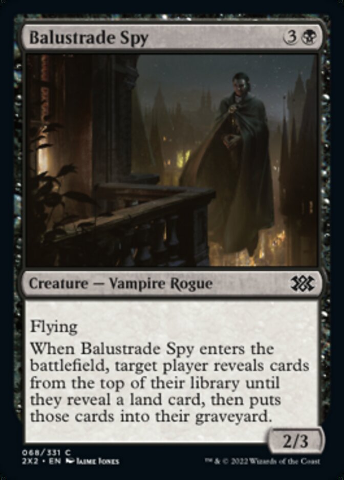 Balustrade Spy [Double Masters 2022] | Silver Goblin