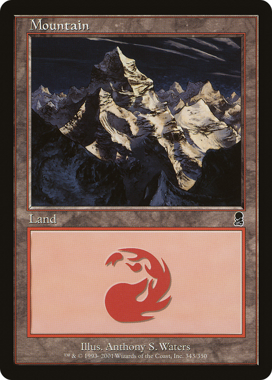Mountain (343) [Odyssey] Foil