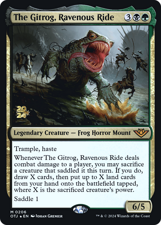 The Gitrog, Ravenous Ride Foil (206S)