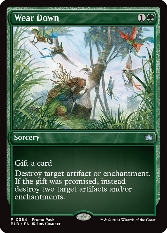 Wear Down [Bloomburrow Promos] Foil