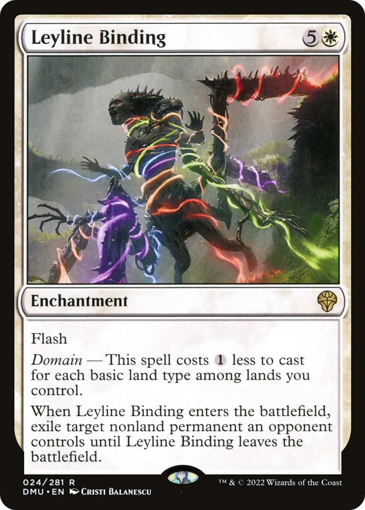 Leyline Binding [Dominaria United] Foil