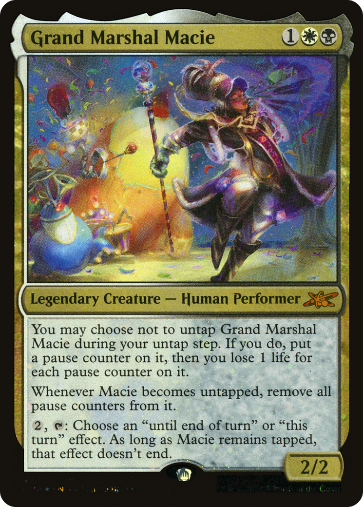 Grand Marshal Macie (Galaxy Foil) [Unfinity]
