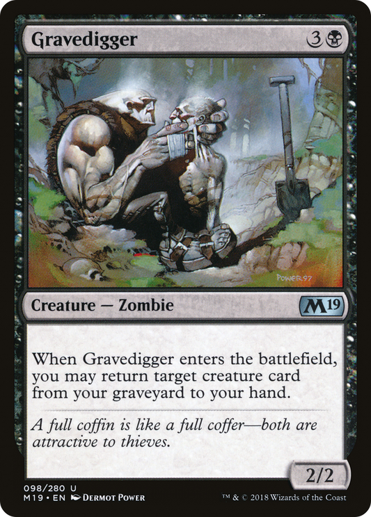 Gravedigger [Core Set 2019] Foil