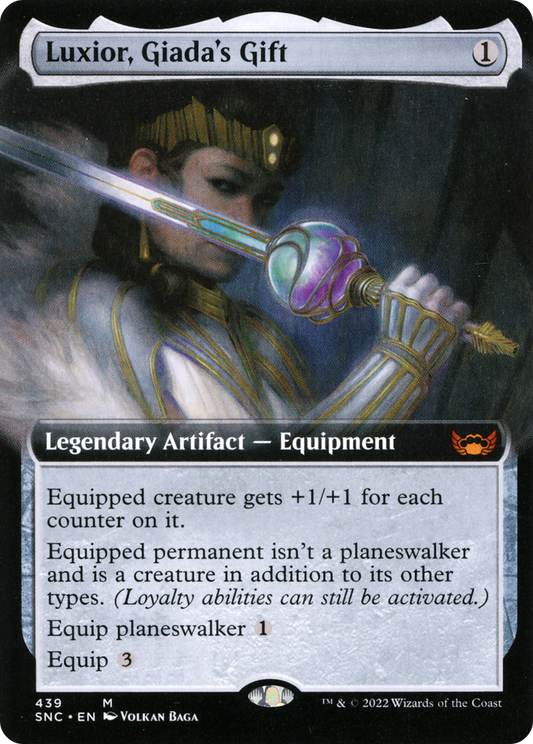 Luxior, Giada's Gift (Extended Art) [Streets of New Capenna] Foil
