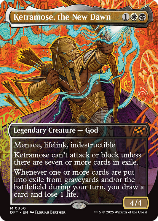 Ketramose, the New Dawn (Borderless) (350) - Aetherdrift