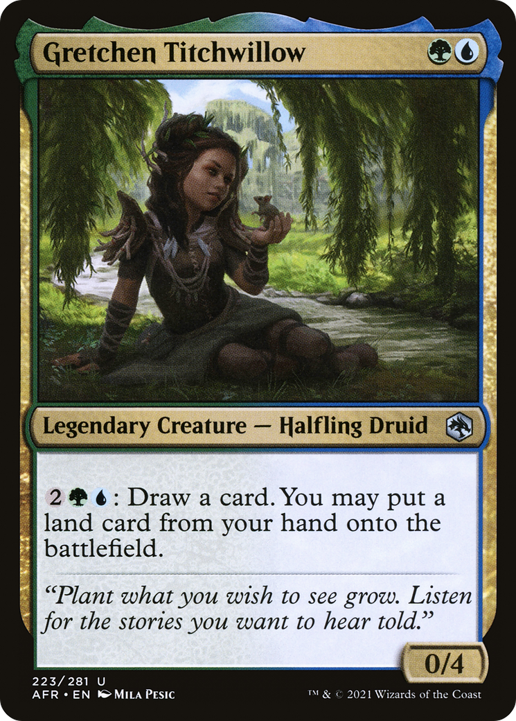 Gretchen Titchwillow [Dungeons & Dragons: Adventures in the Forgotten Realms] Foil