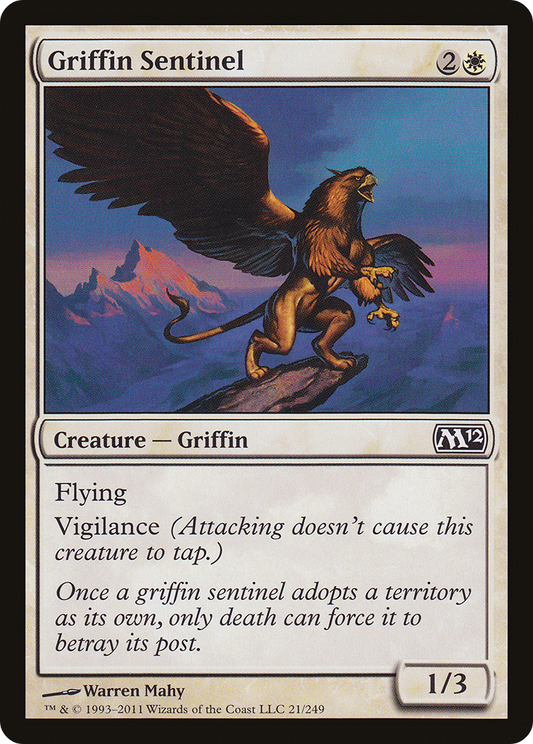 Griffin Sentinel [Magic 2012] Foil
