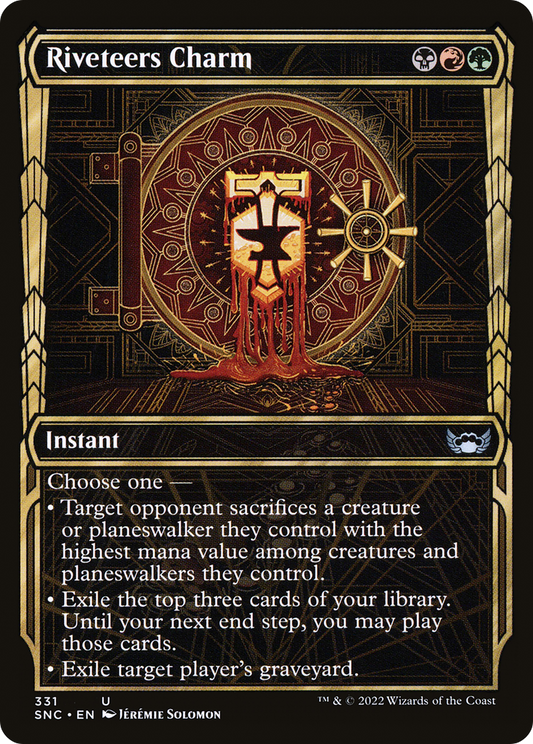 Riveteers Charm (Showcase Golden Age) [Streets of New Capenna] Foil