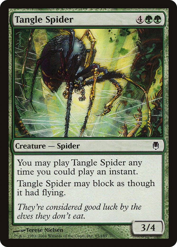 Tangle Spider (085) - Darksteel