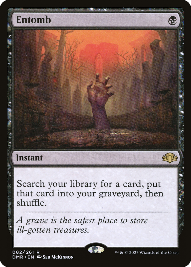 Entomb [Dominaria Remastered] Foil