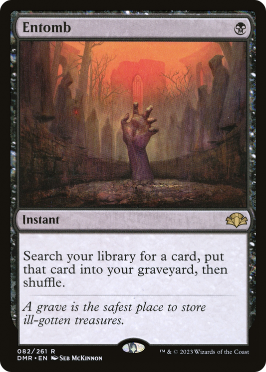 Entomb [Dominaria Remastered] Foil