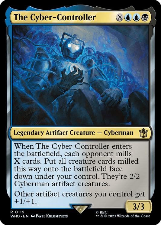 The Cyber-Controller [Doctor Who] Foil