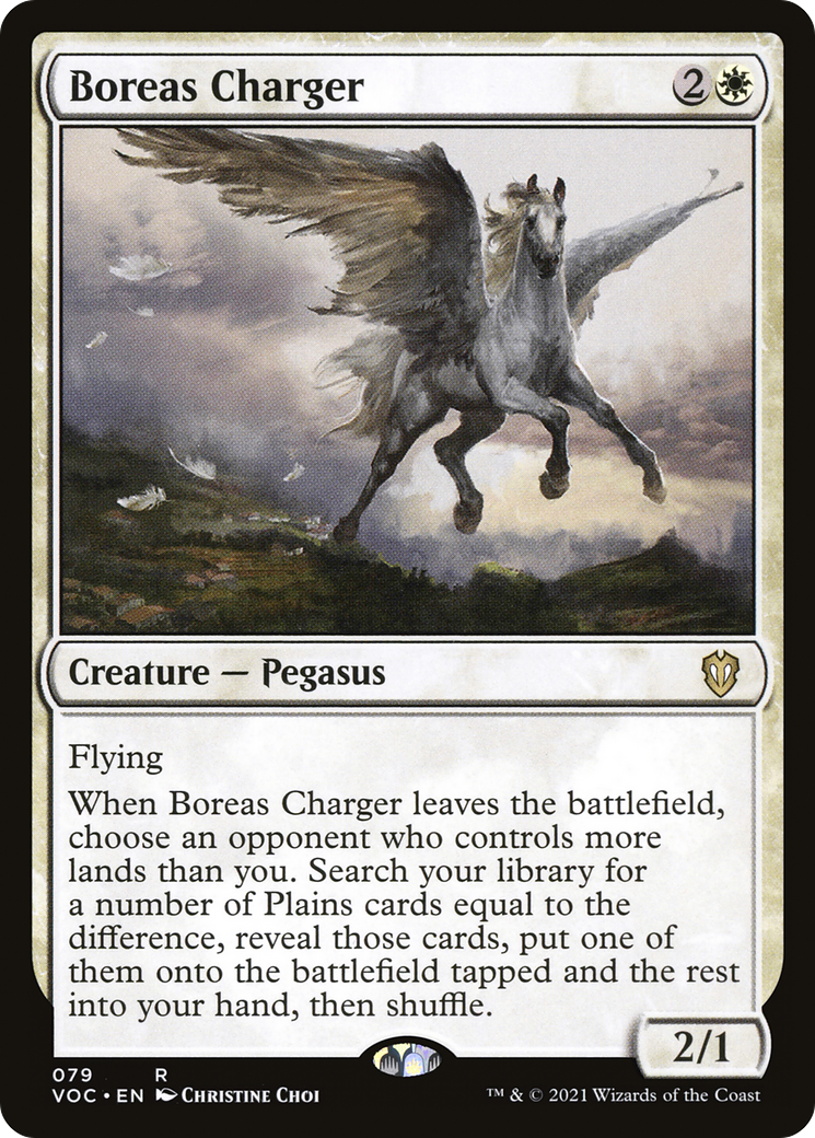 Boreas Charger [Innistrad: Crimson Vow Commander] | Silver Goblin