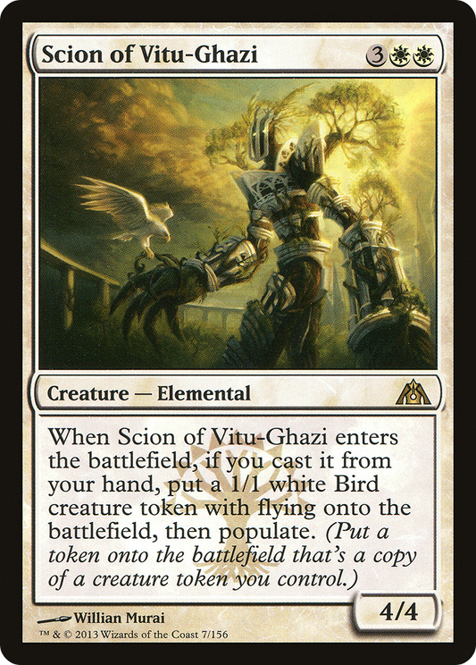 Scion of Vitu-Ghazi [Dragon's Maze] Foil