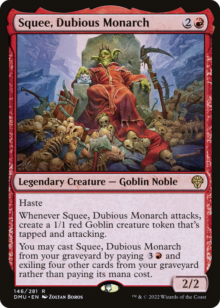 Squee, Dubious Monarch [Dominaria United] Foil