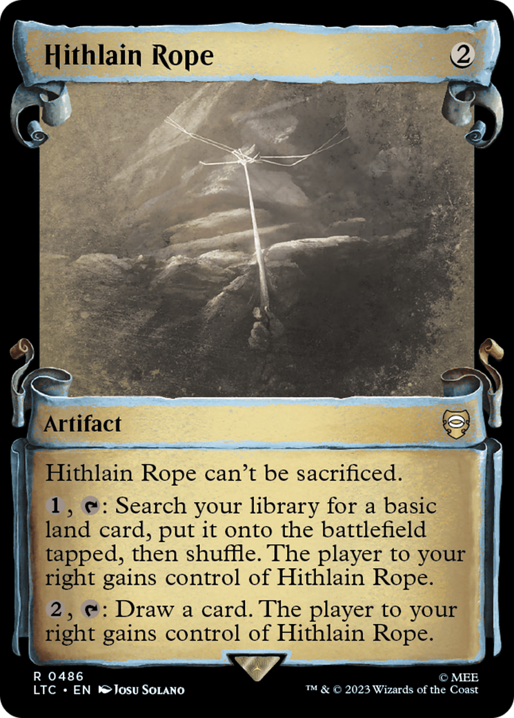Hithlain Rope [The Lord of the Rings: Tales of Middle-Earth Commander Showcase Scrolls] Foil