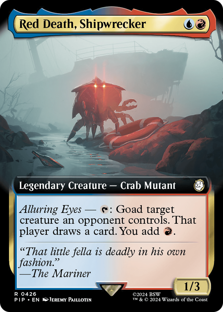 Red Death, Shipwrecker (Extended Art) [Fallout] | Silver Goblin