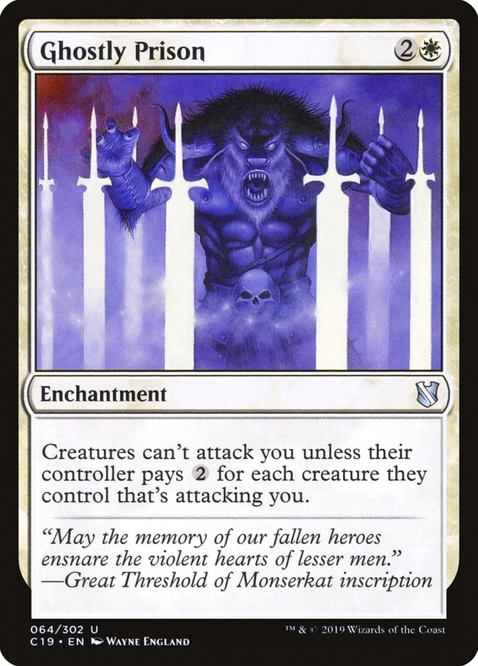 Ghostly Prison [Commander 2019] | Silver Goblin