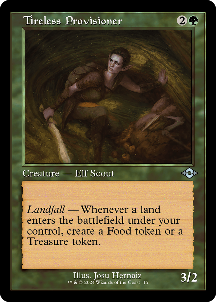 Tireless Provisioner (Retro) (015) Foil - Modern Horizons 2 Timeshifts