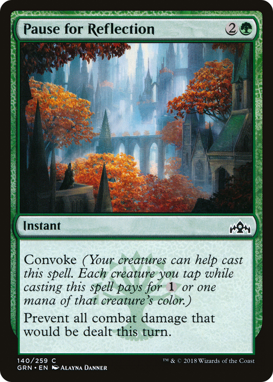 Pause for Reflection [Guilds of Ravnica] Foil
