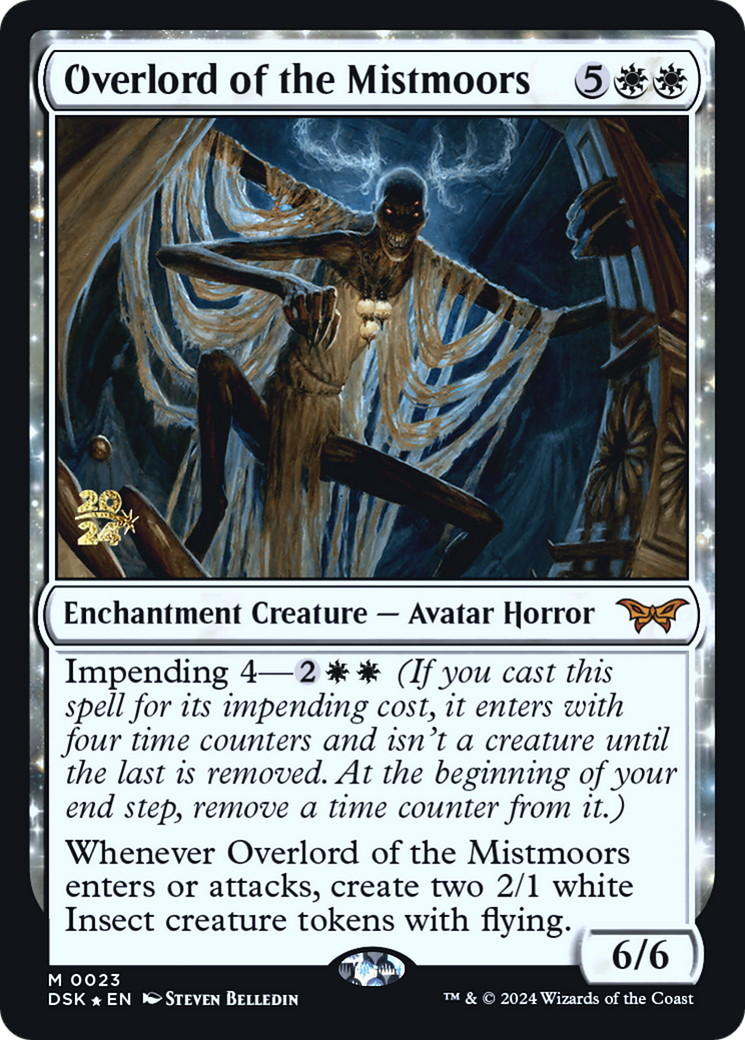 Overlord of the Mistmoors [Duskmourn: House of Horror Prerelease Promos] | Silver Goblin