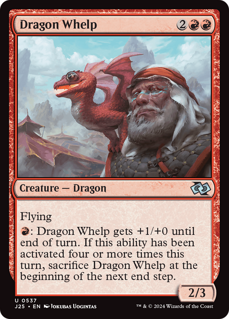 Dragon Whelp [Foundations Jumpstart] | Silver Goblin