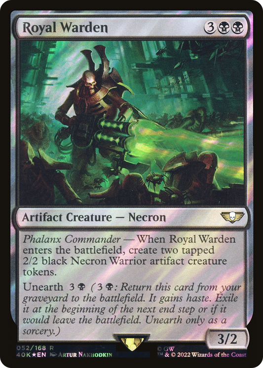 Royal Warden (Surge Foil) [Warhammer 40,000]