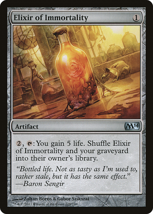 Elixir of Immortality [Magic 2014] Foil