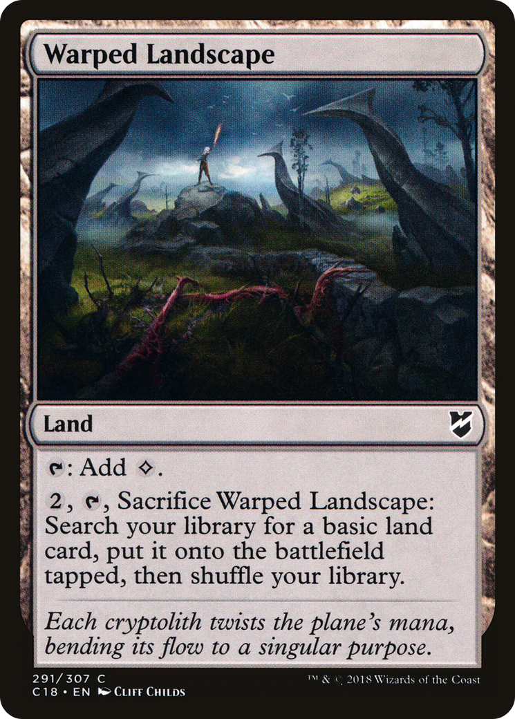 Warped Landscape [Commander 2018] | Silver Goblin