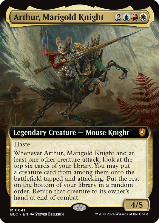 Arthur, Marigold Knight: (Extended Art) (041)