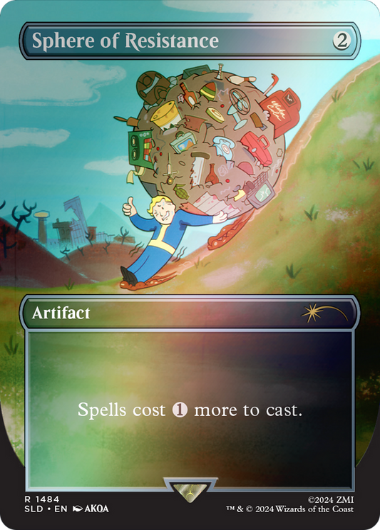Sphere of Resistance(Borderless) Foil (1484★)