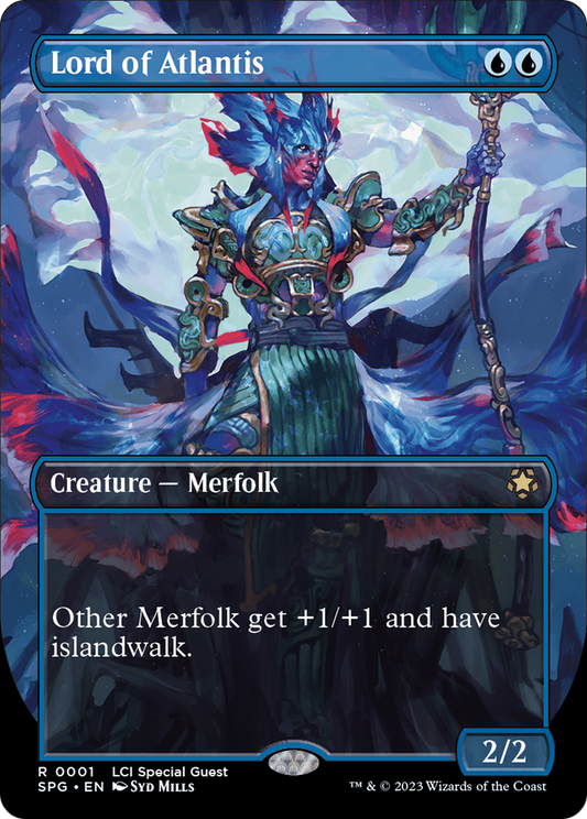 Lord of Atlantis (Borderless) [The Lost Caverns of Ixalan Special Guests] Foil