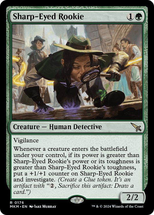 Sharp-Eyed Rookie [Murders at Karlov Manor] Foil