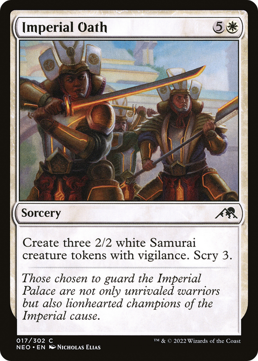 Imperial Oath [Kamigawa: Neon Dynasty] Foil