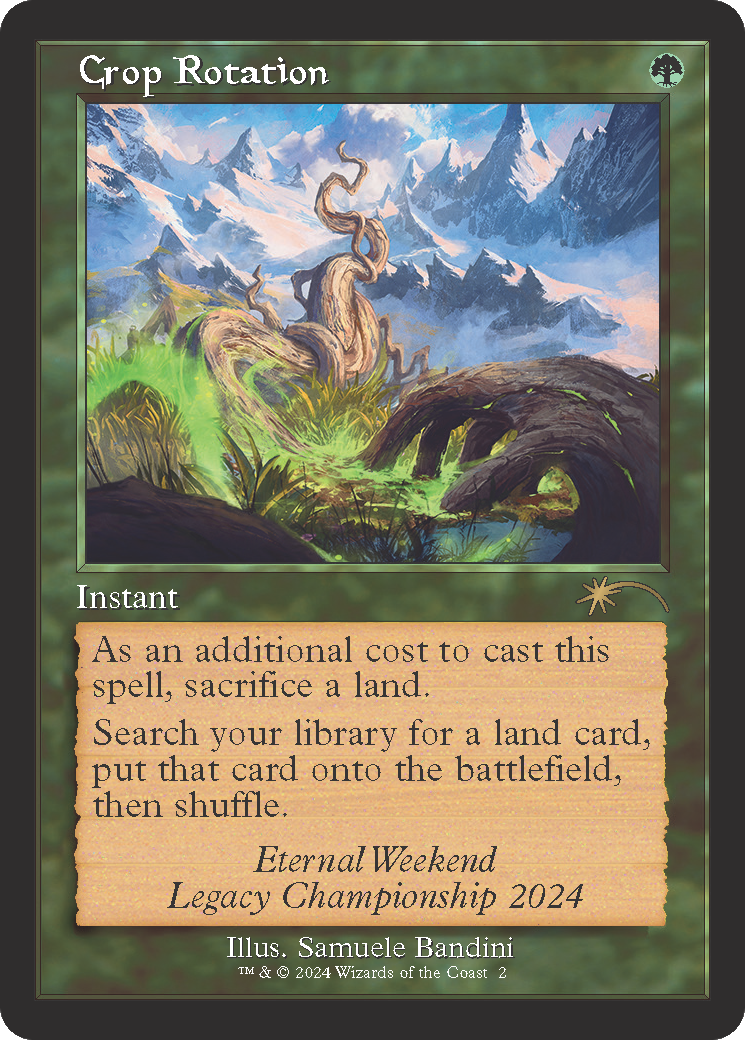 Crop Rotation (Retro Frame) (Eternal Weekend 2024 Promo) [Eternal Weekend] Foil
