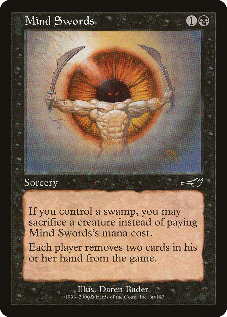 Mind Swords [Nemesis] Foil