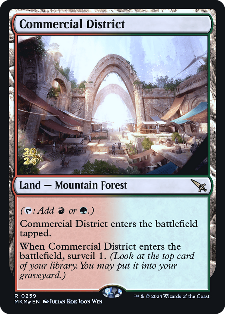 Commercial District Foil (259S)