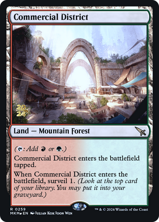 Commercial District Foil (259S)