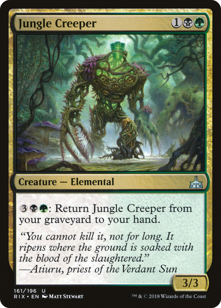 Jungle Creeper [Rivals of Ixalan] Foil