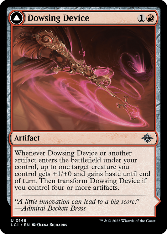 Dowsing Device // Geode Grotto [The Lost Caverns of Ixalan] Foil