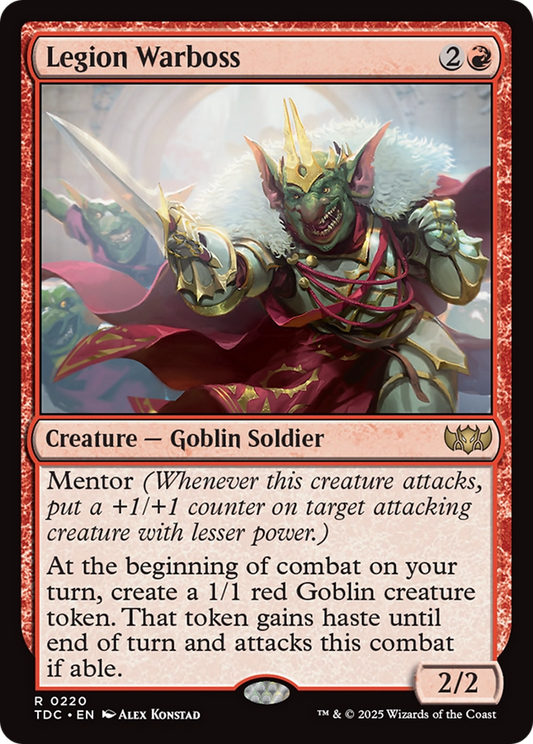 Legion Warboss (220) - Commander: Tarkir: Dragonstorm