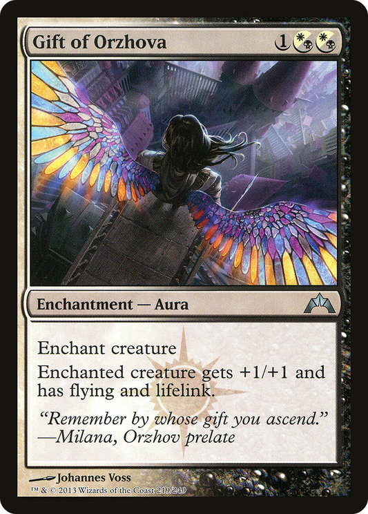 Gift of Orzhova [Gatecrash] Foil