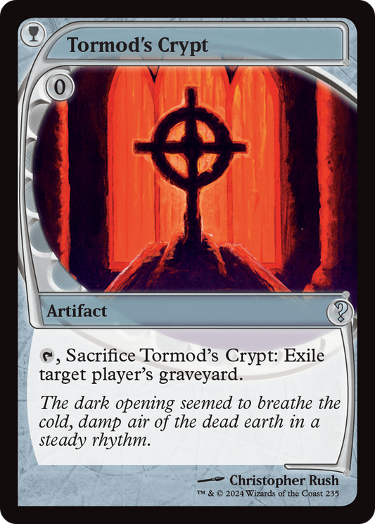 Tormod's Crypt (Future Sight) [Mystery Booster 2] Foil